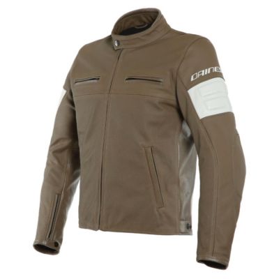 Dainese SAN DIEGO kožená retro bunda hnědá vel.46